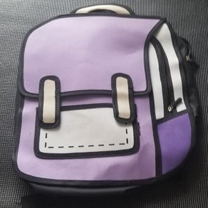 2D Cartoon Comic Backpack!